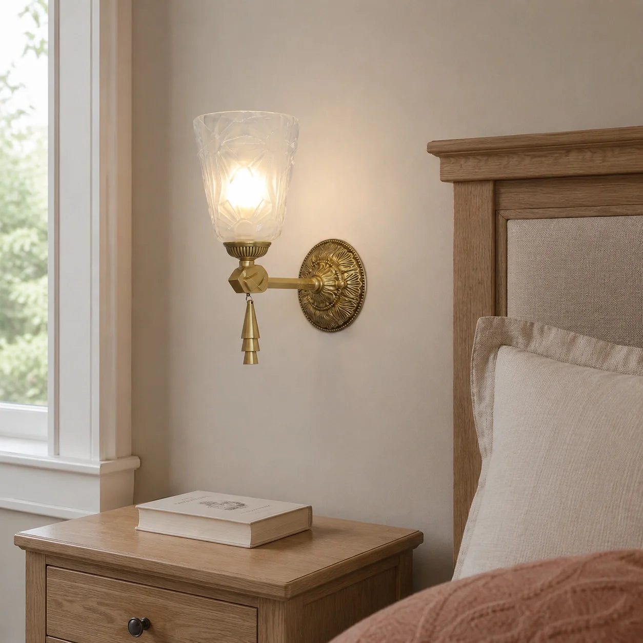 Antique Brass Sconces