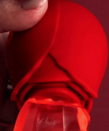 Portable Rose Toy Sucking Vibrator