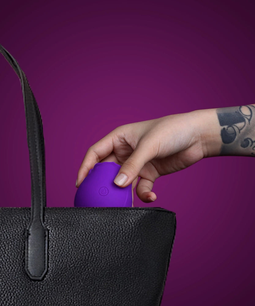 Portable Rose Toy Sucking Vibrator