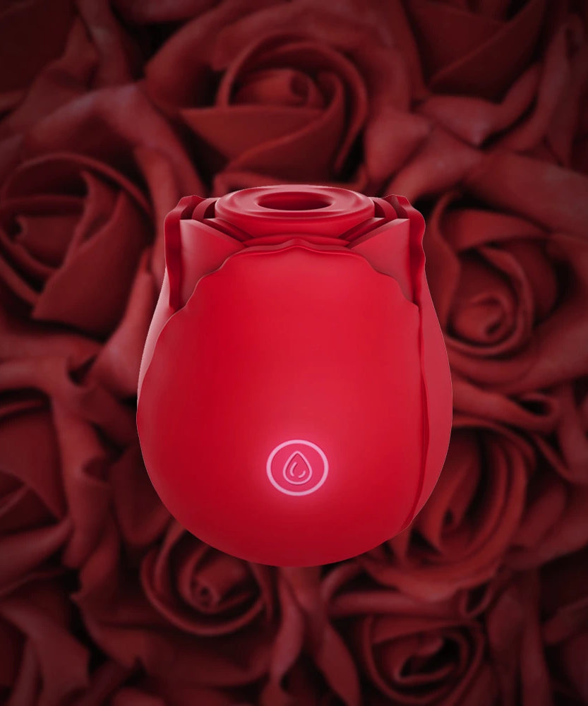 Portable Rose Toy Sucking Vibrator