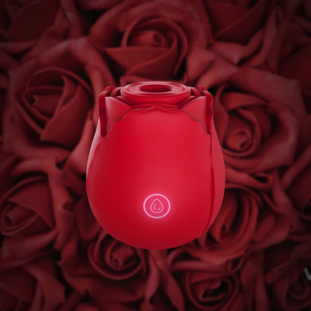 Portable Rose Toy Sucking Vibrator